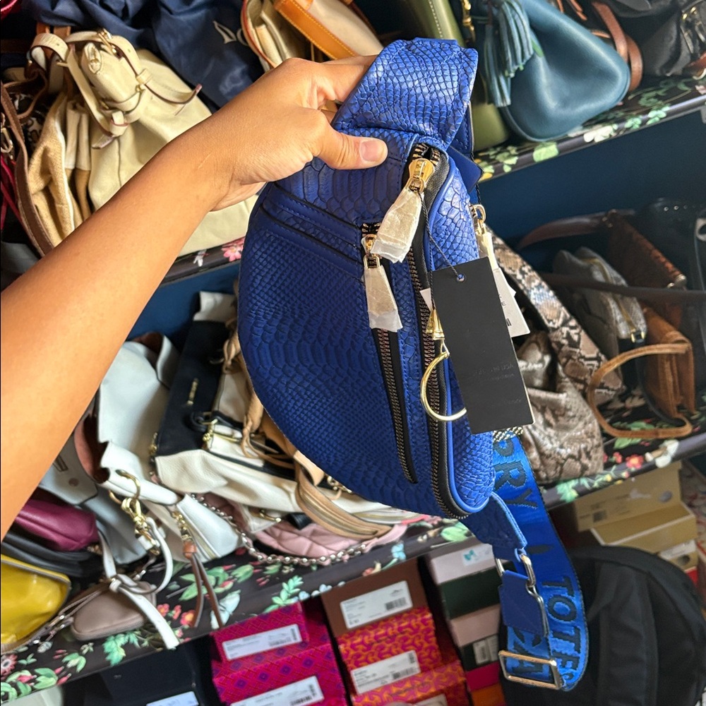 Blue Fanny Pack